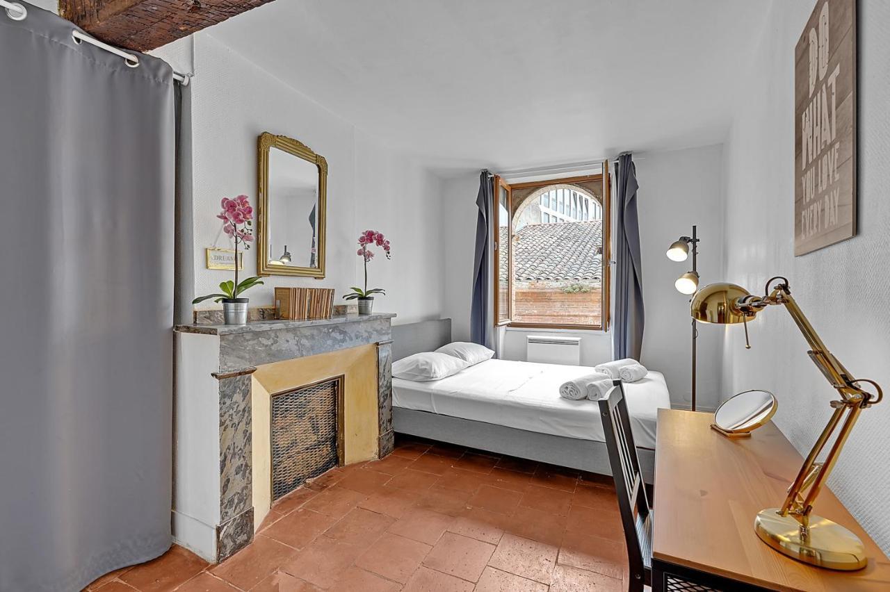 Le Regans - Charmant Appartement En Tomette Тулуза Екстер'єр фото