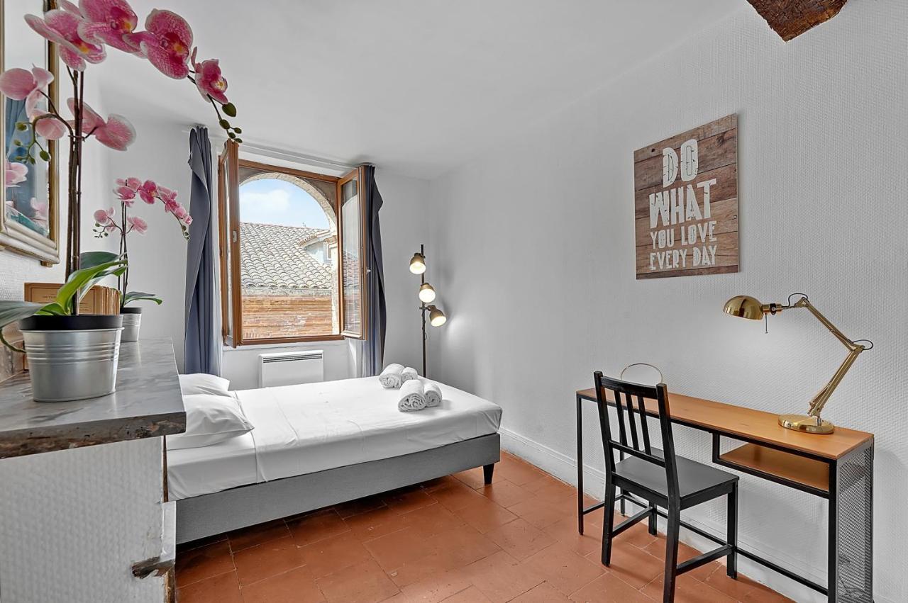 Le Regans - Charmant Appartement En Tomette Тулуза Екстер'єр фото